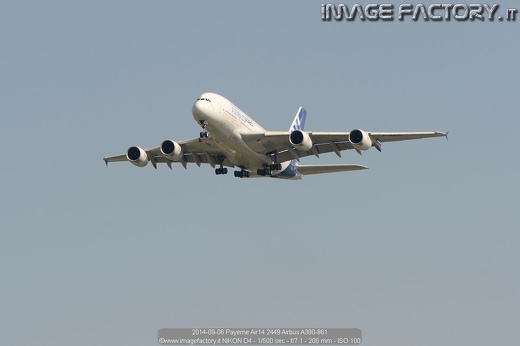 2014-09-06 Payerne Air14 2449 Airbus A380-861